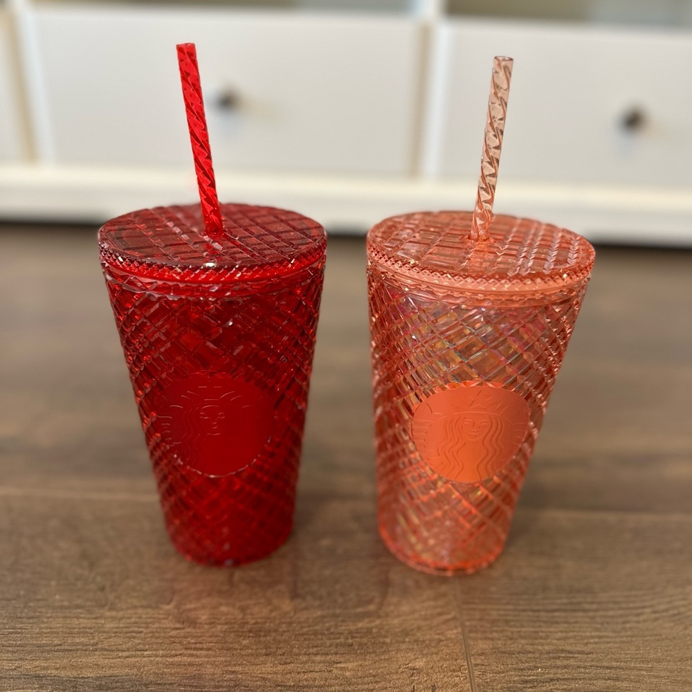 2 new starbucks grande tumblers 16oz